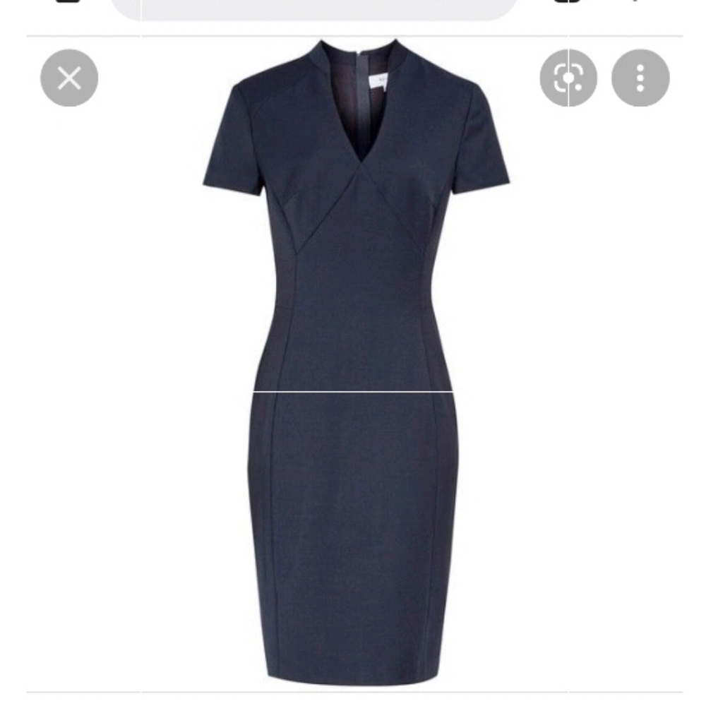 Reiss navy dress